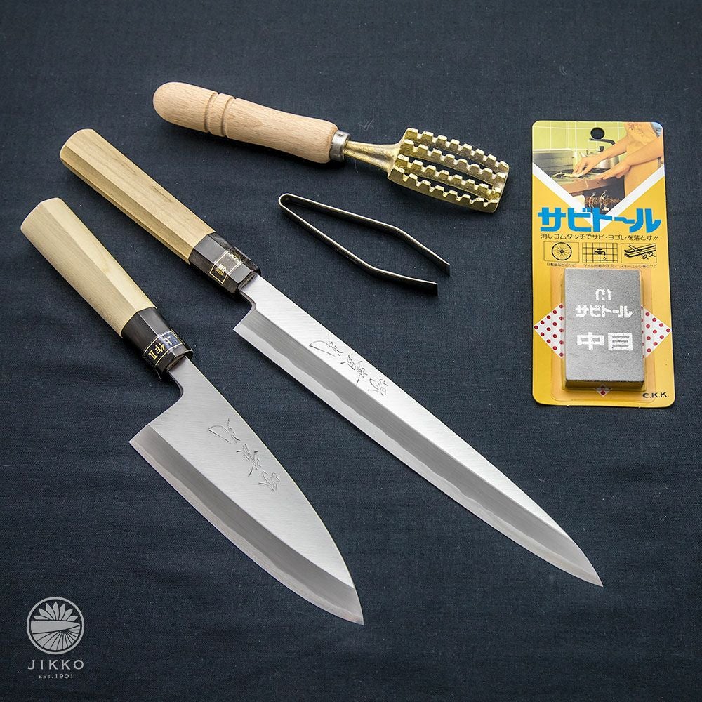 さばけるセット 和包丁／片刃包丁｜堺包丁の通販 實光刃物(じっこうは