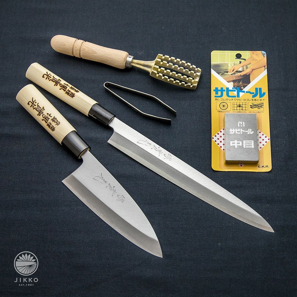 並] お手頃価格のさばけるセット | 包丁通販なら明治33年創業の大阪 堺