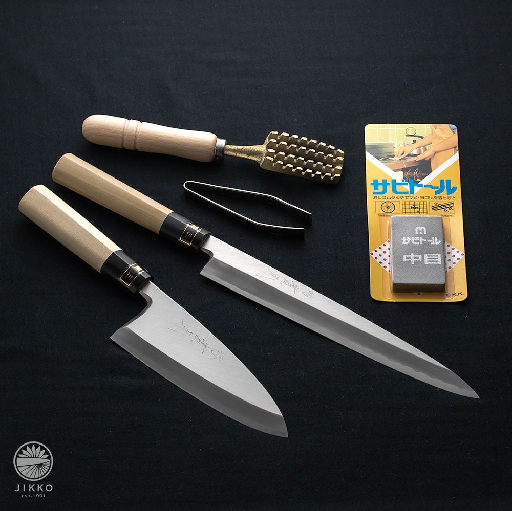 さばけるセット 和包丁／片刃包丁｜堺包丁の通販 實光刃物(じっこうは
