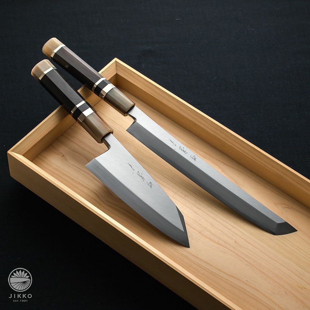 10万円 包丁福袋】 出刃・刺身2本セットと實光砥石の2個セット | 包丁
