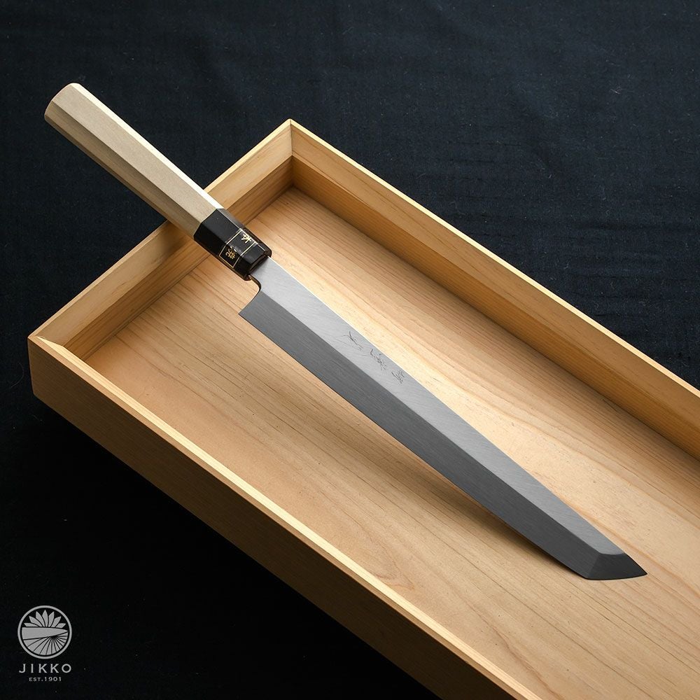 本焼白三】先丸刺身包丁 | 包丁通販なら明治33年創業の大阪 堺の實光