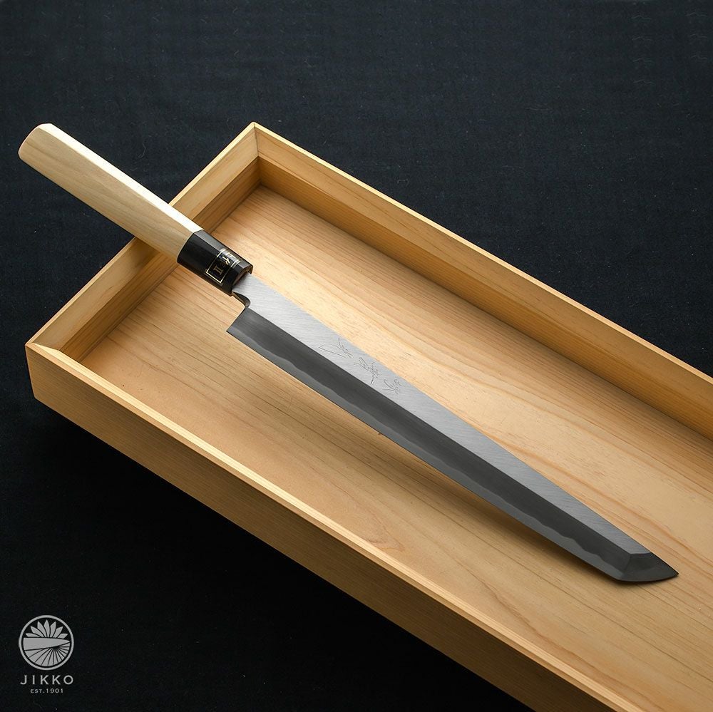 白二】先丸刺身包丁 | 包丁通販なら明治33年創業の大阪 堺の實光刃物