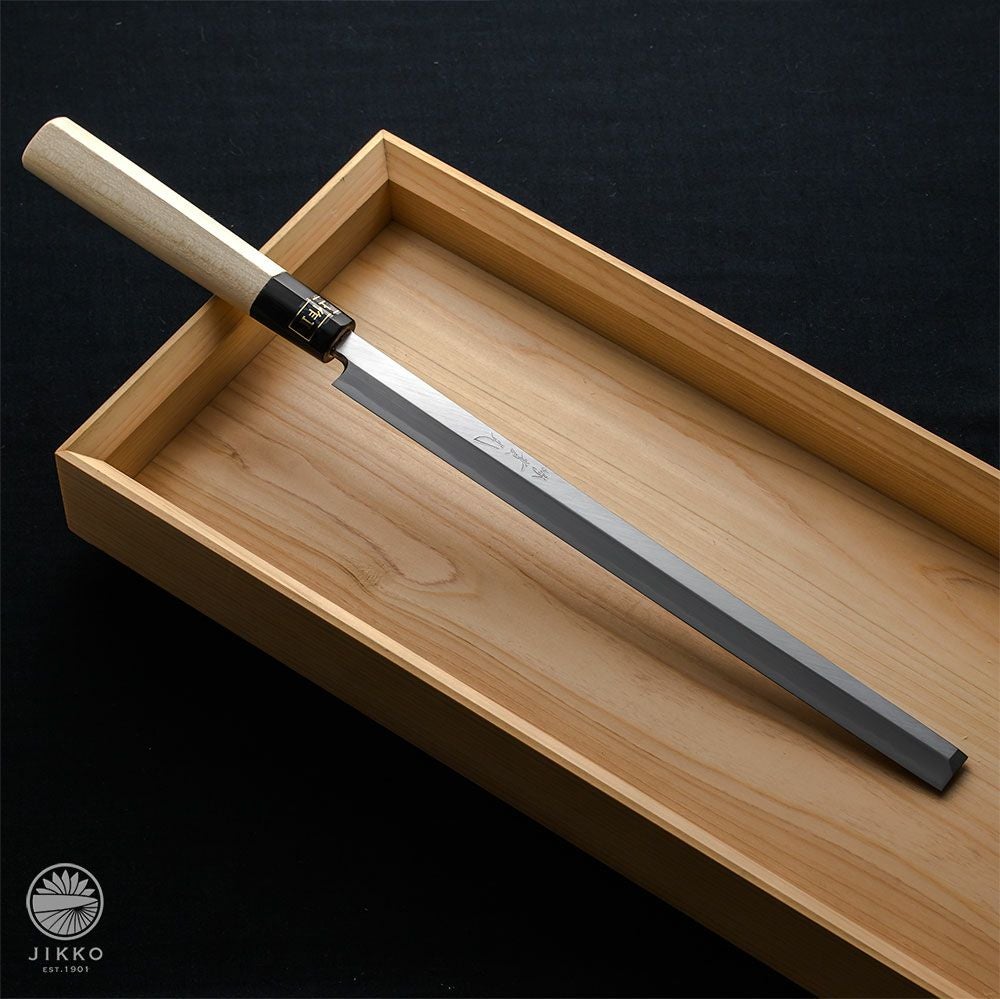 白二】タコ引包丁 | 包丁通販なら明治33年創業の大阪 堺の實光刃物