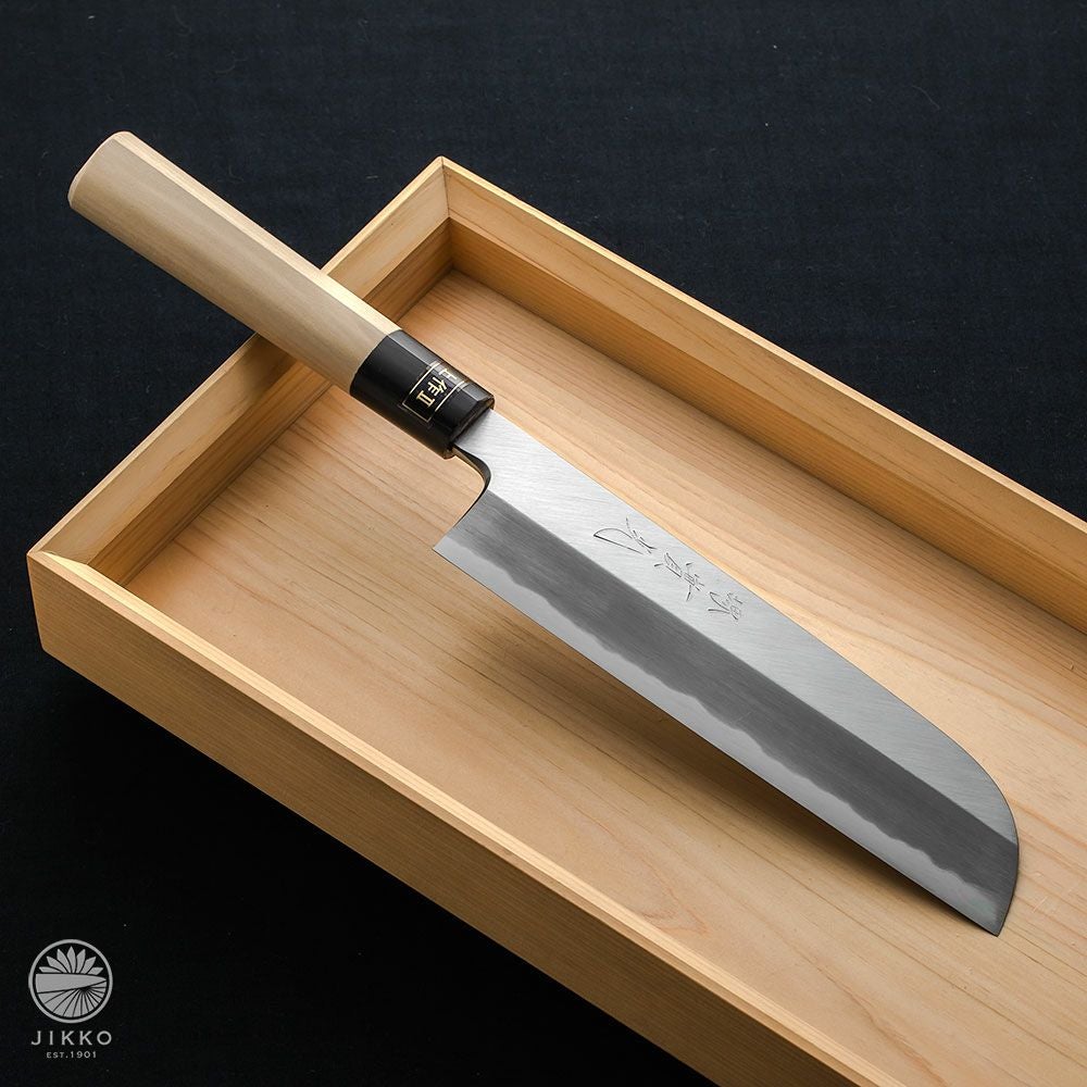 白二】鎌薄刃包丁 | 包丁通販なら明治33年創業の大阪 堺の實光刃物
