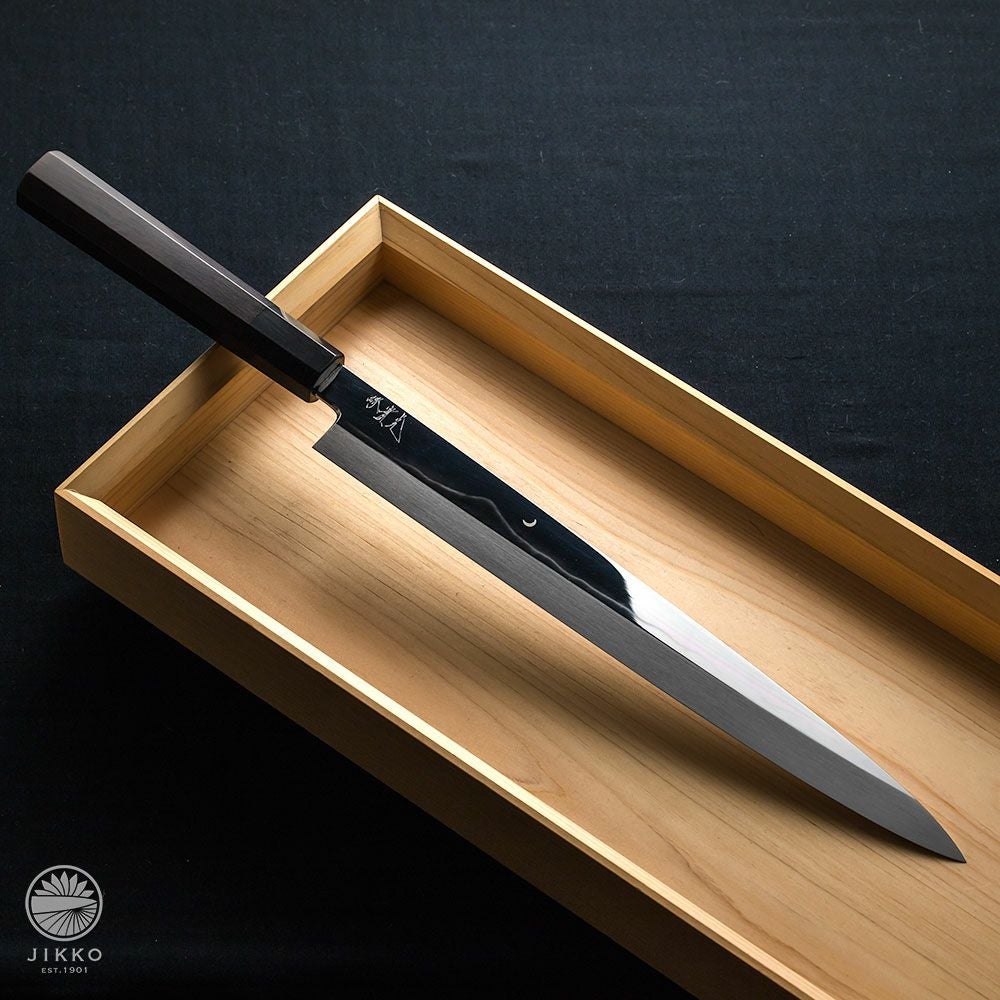 本焼包丁の紋模様を富士山で表現した本焼の「富士山」シリーズ