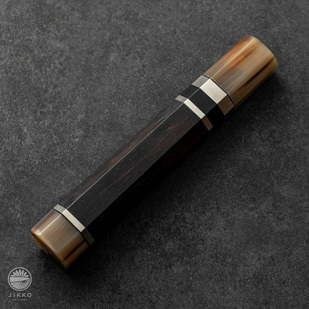 柄交換】黒檀八角 白水牛銀巻柄 | 包丁通販なら明治33年創業の大阪 堺
