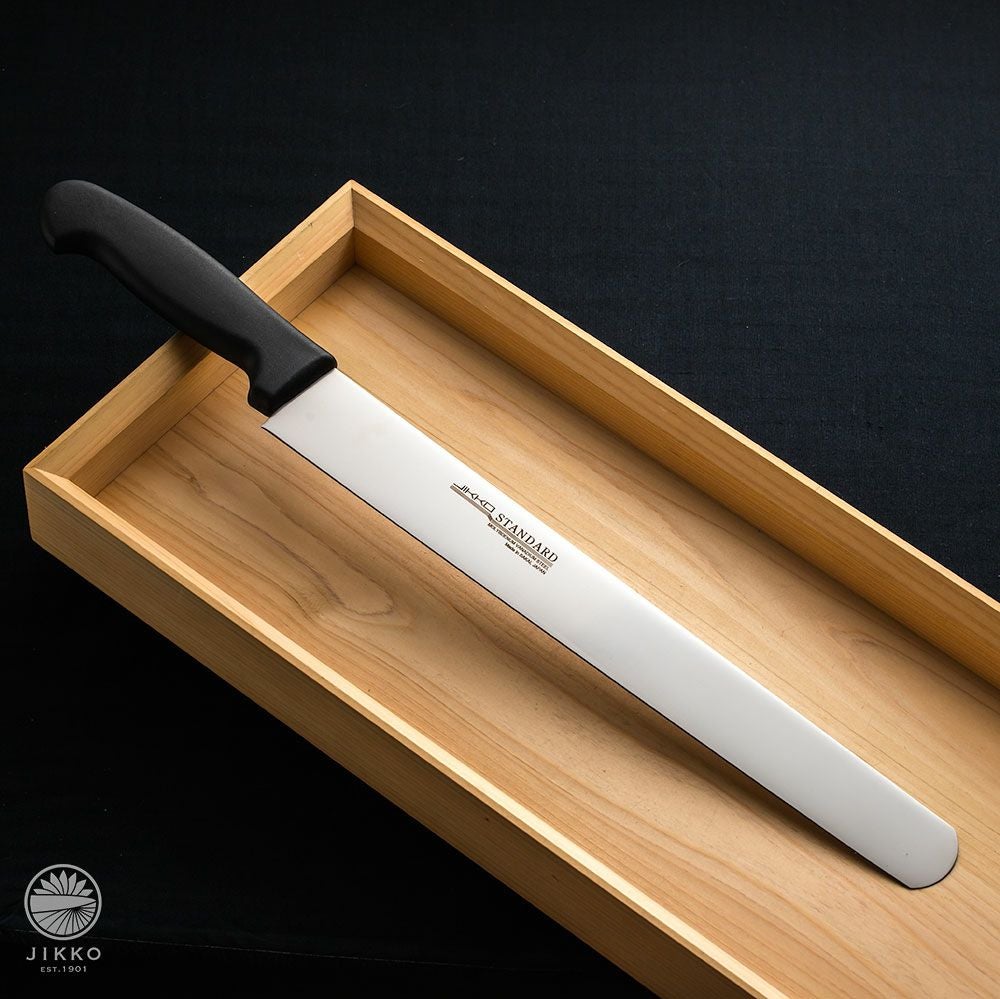 カステラ切 洋包丁／両刃包丁｜堺包丁の通販 實光刃物(じっこうはもの