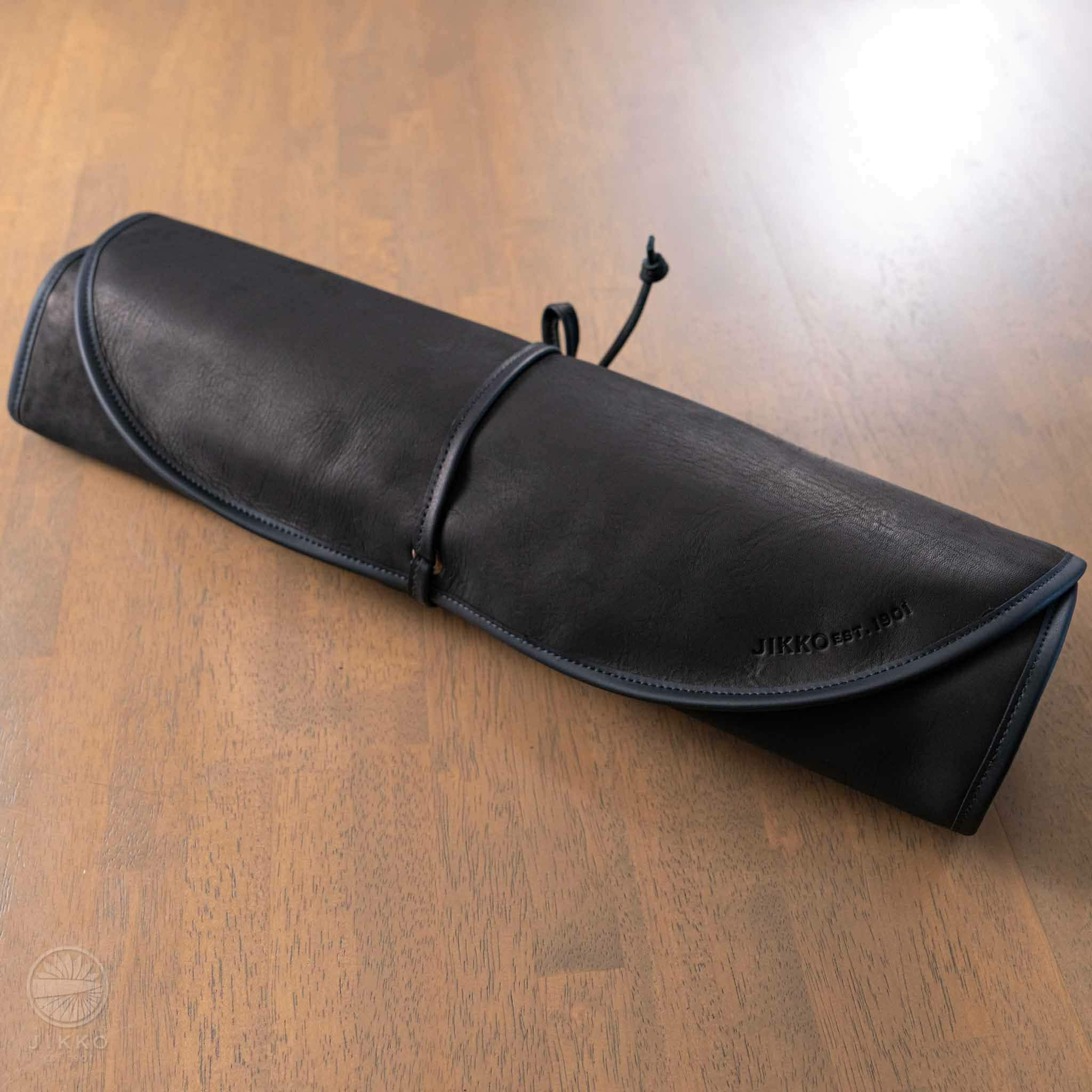 實光 包丁ケース 巻物 本革 包丁ケース | 包丁通販なら明治33年創業の大阪 堺の實光刃物 (じっこう)